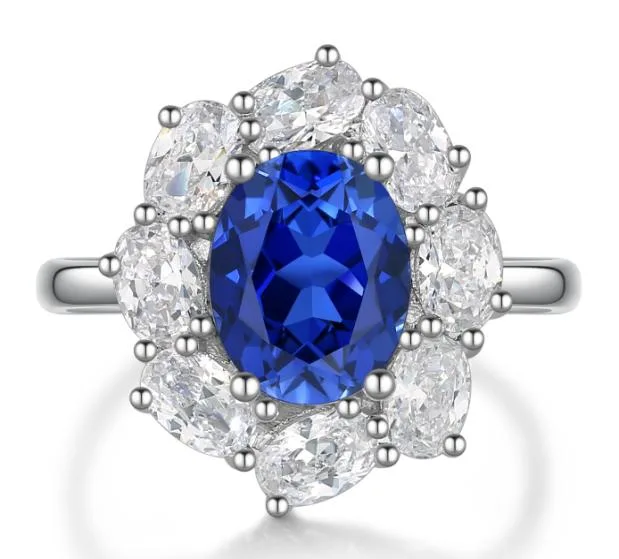 CJ010 Colored-Stone Ring