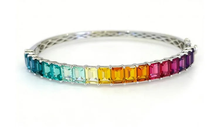 CS020 Colored-Stone Bracelet
