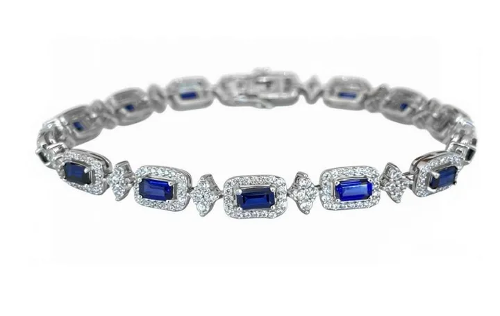 CS017 Colored-Stone Bracelet