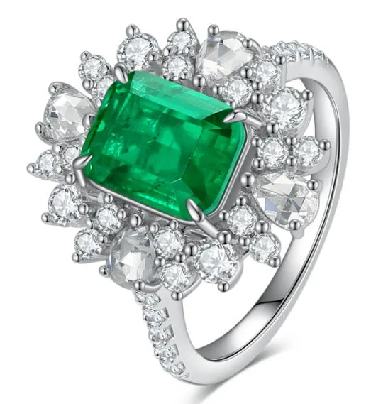 CJ014 Colored-Stone Ring