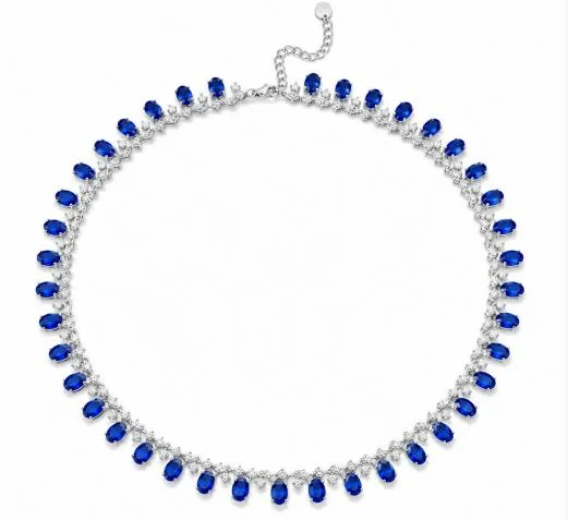 CX016 Colored-Stone Necklace