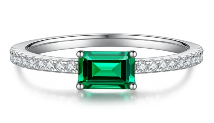 CJ022 Colored-Stone Ring