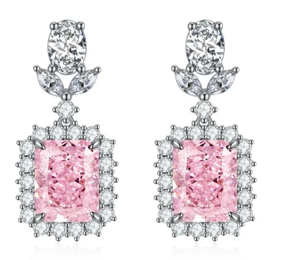 CE011 Colored-Stone Earrings