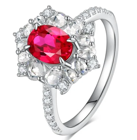 CJ007 Colored-Stone Ring