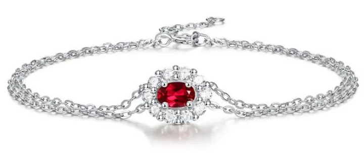 CS009 Colored-Stone Bracelet