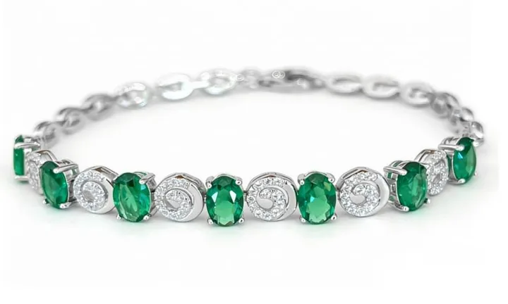 CS012 Colored-Stone Bracelet