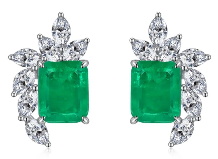 CE022 Colored-Stone Earrings
