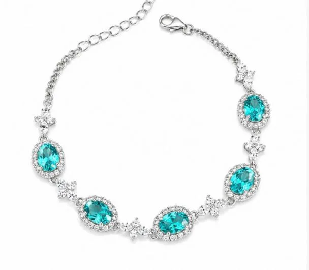 CS011 Colored-Stone Bracelet