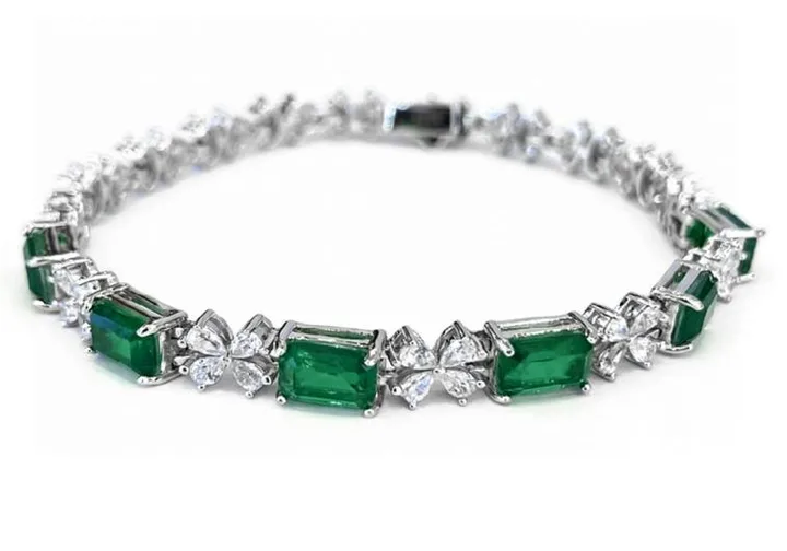 CS013 Colored-Stone Bracelet