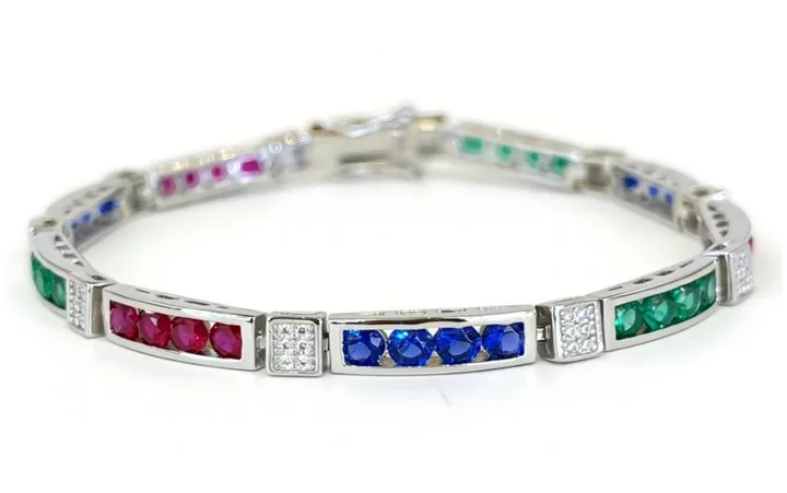 CS015 Colored-Stone Bracelet