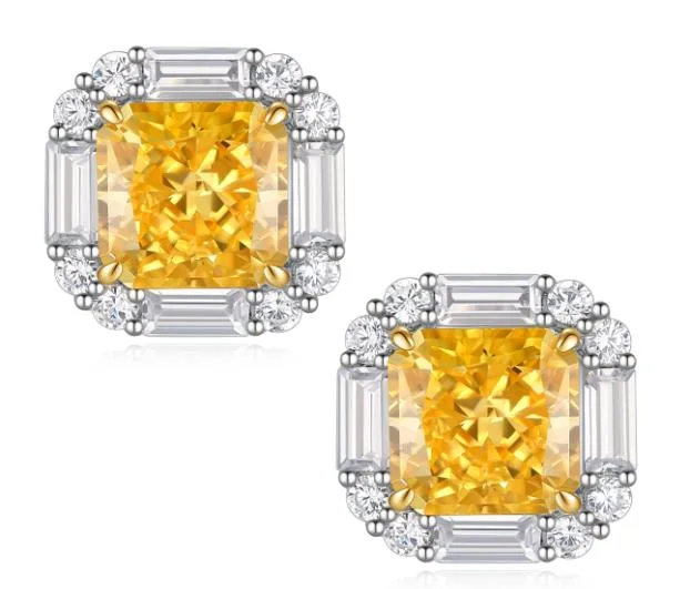 CE008 Colored-Stone Earrings