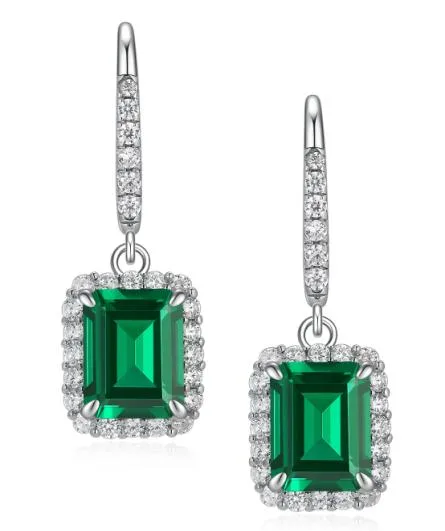 CE005 Colored-Stone Earrings