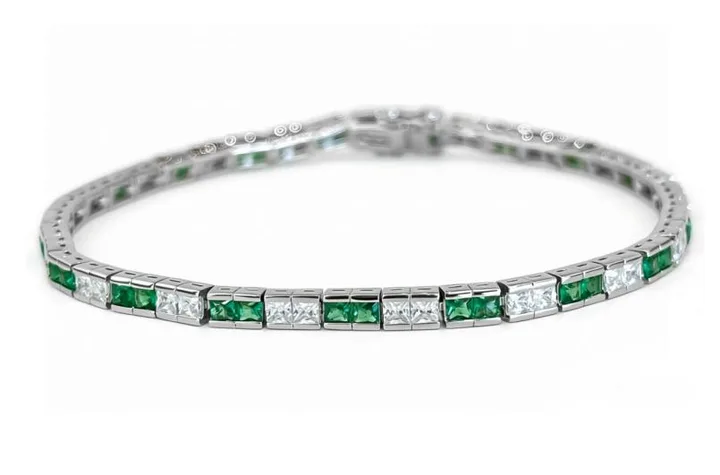 CS010 Colored-Stone Bracelet