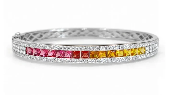 CS021 Colored-Stone Bracelet